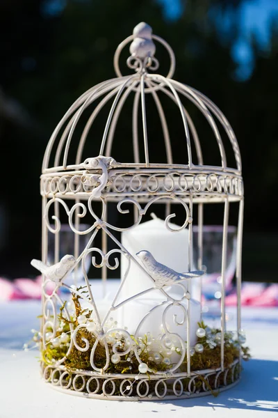 Wedding Reception Table Decor — Stock Photo, Image