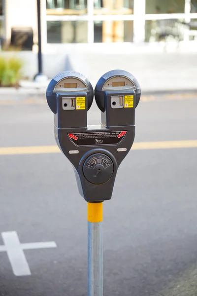 Two Hour Parking Meter Quarters Only — Stock Photo, Image