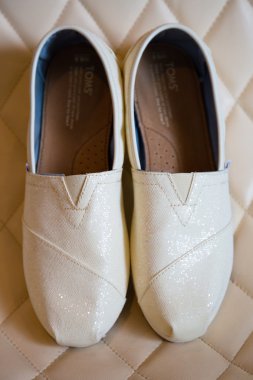 Gelin için beyaz Toms Ayakkabı
