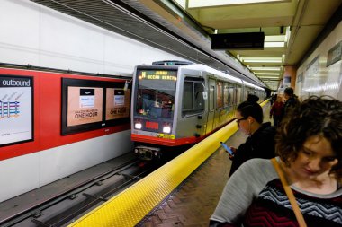 San Francisco tramvay jetonu metro ulaşım