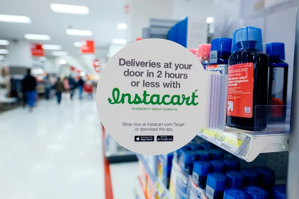 Hedef Instacart teslimatlar 2 saat