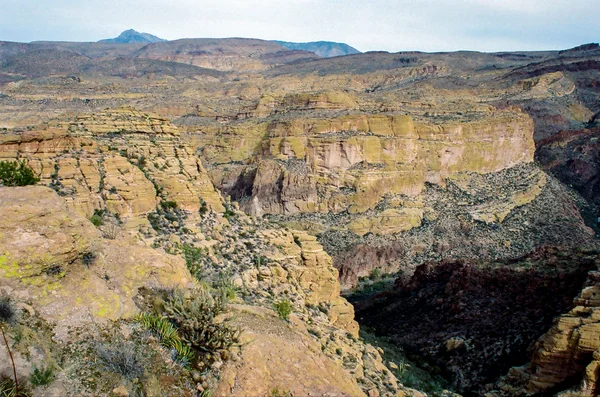 Arizona poušti kaňon — Stock fotografie