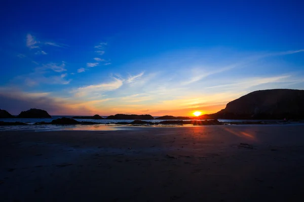 Seal Rock Beach al atardecer en Oregon — Foto de Stock