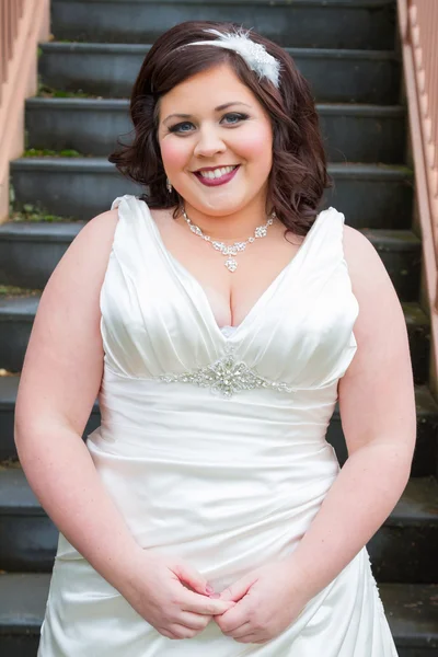 Bridal Portrait of Wedding Day Bride — Stock Photo, Image