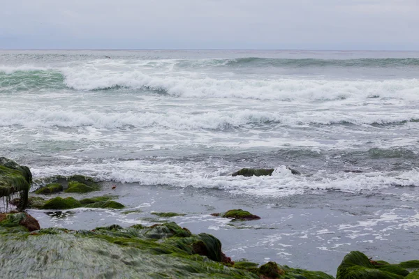 Large Waves in La Jolla California — Stock Photo, Image