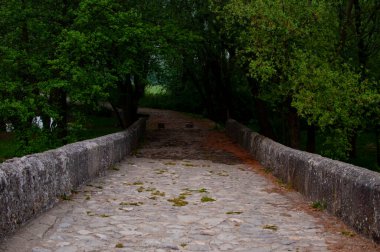 Bosna-Hersek 'teki Saraybosna' daki Roma Köprüsü 'nden görüntü