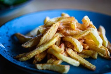 Lezzetli ev yapımı Fransız ateşi.