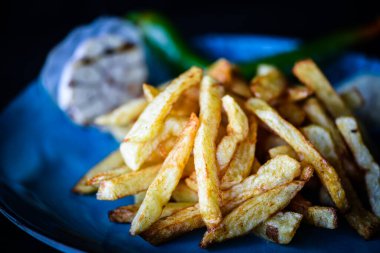 Lezzetli ev yapımı Fransız ateşi.