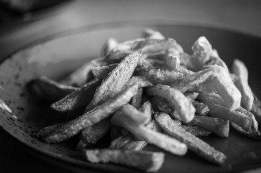 Lezzetli ev yapımı Fransız ateşi.