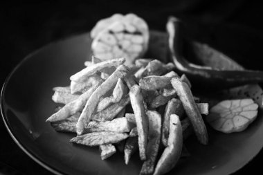 Lezzetli ev yapımı Fransız ateşi.