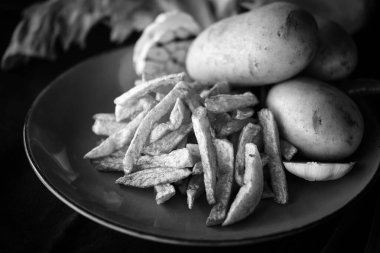 Lezzetli ev yapımı Fransız ateşi.