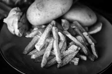 Lezzetli ev yapımı Fransız ateşi.