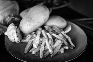 Lezzetli ev yapımı Fransız ateşi.