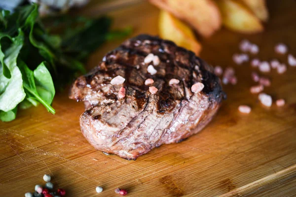 Pyszny Beed Stek Grillu — Zdjęcie stockowe