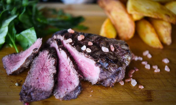 Delicioso Bife Abelha Grelha — Fotografia de Stock