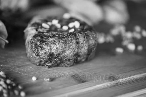 Delicioso Bistec Abeja Parrilla — Foto de Stock