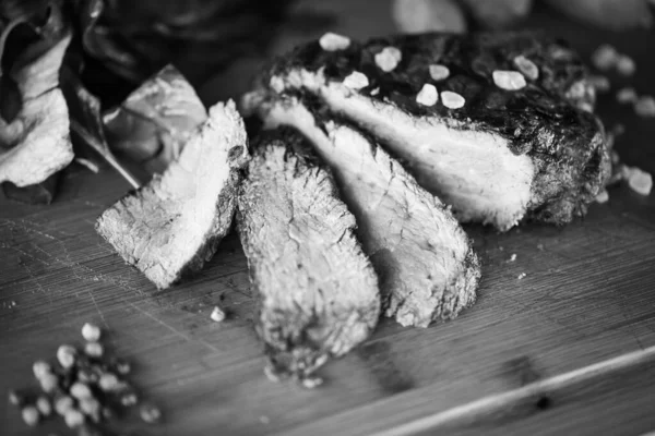 Delicioso Bife Abelha Grelha — Fotografia de Stock