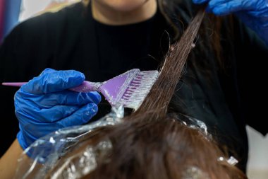 balayaj, renklendirme, yıldırım, saç pudrası uygulama tekniği