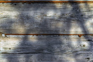 Kırık mavi boyalı eski ahşap tahtalar.