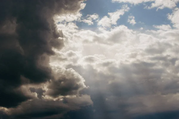 Cumulus Rain Clouds Thunderstorm Summer — Stock Photo, Image