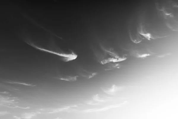 Storm Clouds Black White — Stock Photo, Image