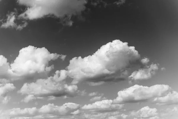 Nubes Tormenta Blanco Negro —  Fotos de Stock