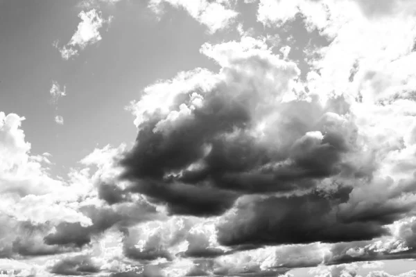 Storm Clouds Black White — Stock Photo, Image