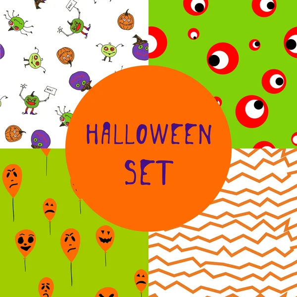 Felice collezione di Halloween — Foto Stock