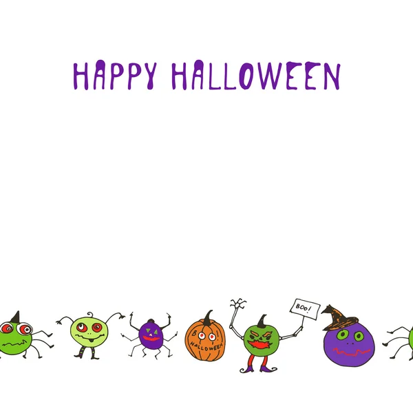 Happy Halloween Collection — Stock Vector