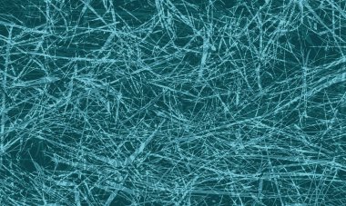 Buz dokusu, kırık cam. Koyu mavi renk. Ağ. Büyük satış afişi için soyut dikdörtgen arkaplan. Siyah-beyaz vektör çizimi. Temel, şablon, herhangi bir dekor için substrat, metin, logo. Eps 10.