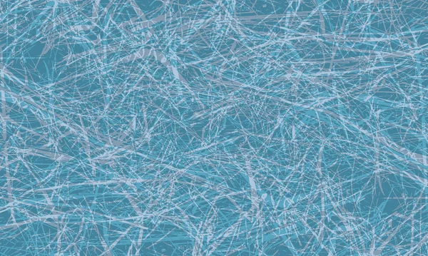 Grietas Textura Hielo Vidrio Color Azul Web Fondo Rectangular Abstracto — Archivo Imágenes Vectoriales