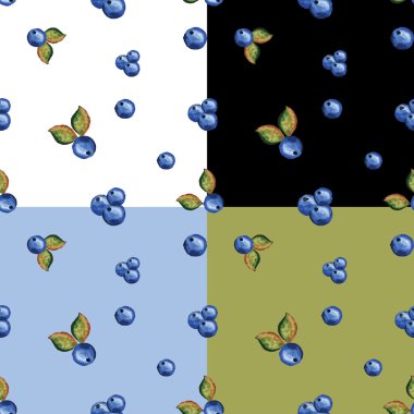 Suluboya yaban mersini desenleri