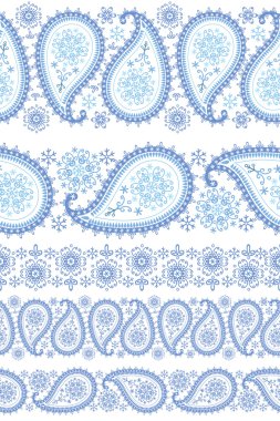 Kış desenli seamless modeli