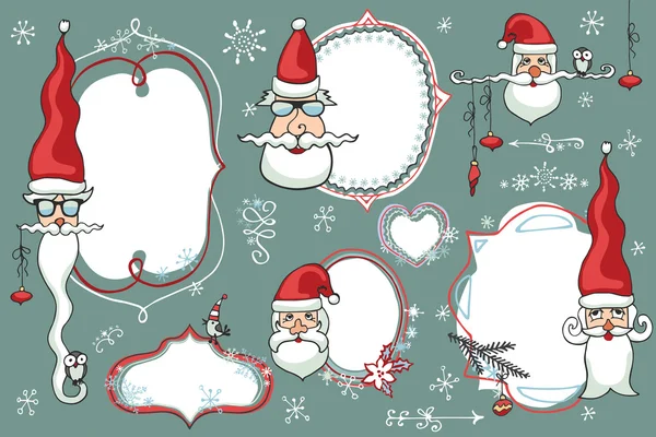 Humor Christmas, new year set — Stock Photo, Image