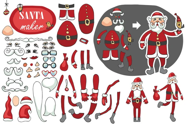 Santa Claus maker — Stock Photo, Image