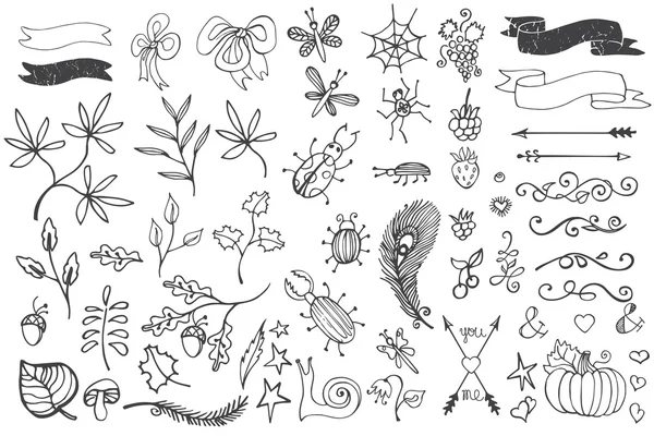 Doodle decor element. — Stockfoto