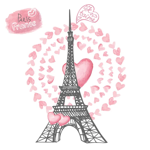 Love in Paris. — Stock Photo, Image