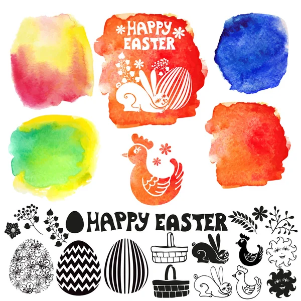 Easter elements set — Stock Photo, Image