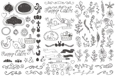 Doodles'ın Paskalya Dekor elemanları
