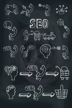 faaliyetleri telefon pazarlama simgeler.