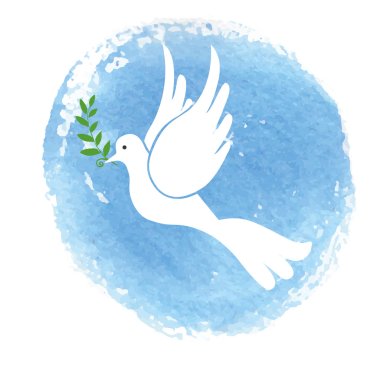 Barış gün sembolü, beyaz güvercin