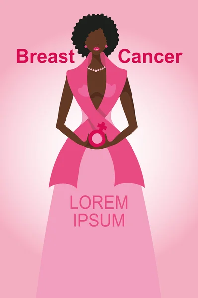 Concientización sobre el cáncer de mama. — Foto de Stock