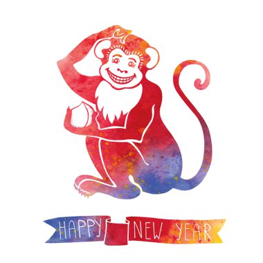 Chinese zodiac.Monkey