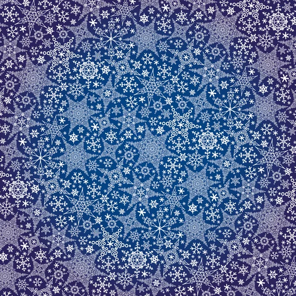 Snowflakes pattern background.