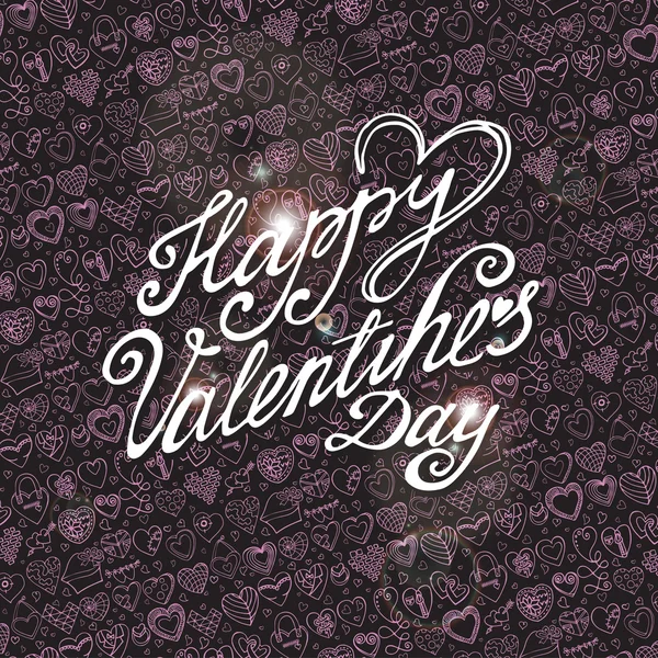 Happy Valentines day card — Stock Photo, Image