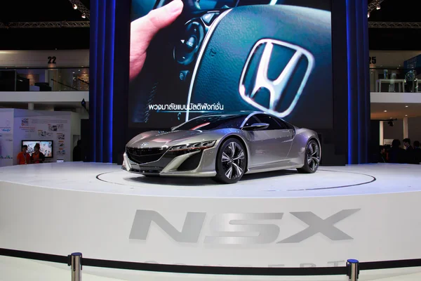 NONTHABURI - NOVEMBER 28: Honda NSX display on stage at The 30th — Stock Photo, Image