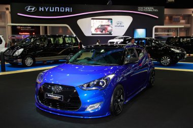 Nonthaburi - 28 Kasım: Hyundai ekran sahne 30 t