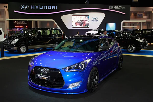 Nonthaburi - 28. November: hyundai display on stage at the 30. t — Stockfoto