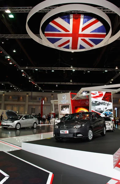 BANGKOK - MARCH 31 : MG6 motor sport car on display at Bangkok I — Stock Photo, Image