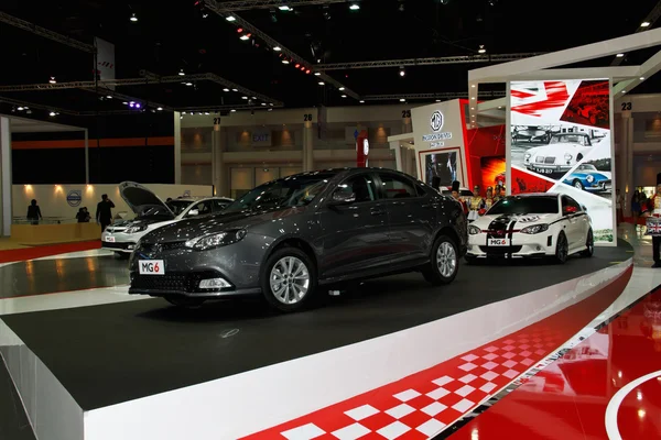 BANGKOK - MARCH 31 : MG6 motor sport car on display at Bangkok I — Stock Photo, Image